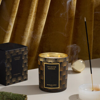 Brooklyn Candle Studio Black Tie Holiday INCENSE SMOKE Candle