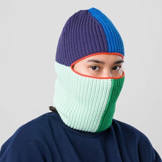 Verloop Verloop Quattro Rib Balaclava Kelly Cobalt