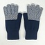 Verloop Colorblock Touchscreen Navy Marled Gloves - Exclusive