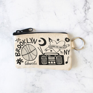 Calhoun & Co. Calhoun & Co. Brooklyn NY Zipper Card Pouch