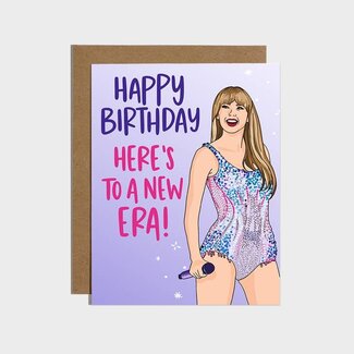 Brittany Paige Here's To A New Era Birthday Card