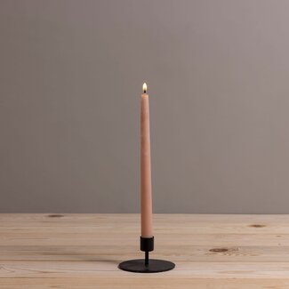 Be Home Be Home Black Taper Candle Holder Short
