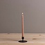 Be Home Be Home Black Taper Candle Holder Short