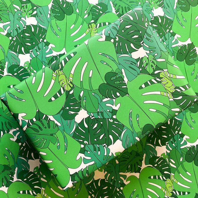 Wrapping Paper MONSTERA