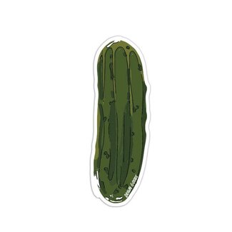 Drawn Goods Pickle Sticker