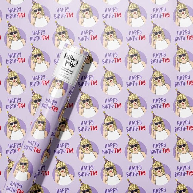 Happy Birth-Tay Wrapping Paper Roll