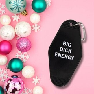 GetBullish Big Dick Energy Motel Keychain in Black