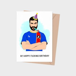 Shop Trimmings Roy Kent Happy Birthday Card