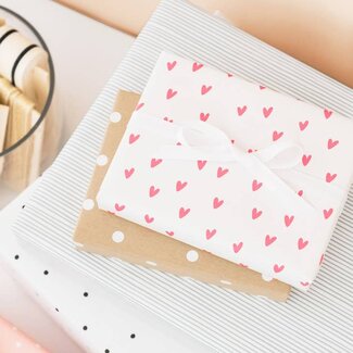 Sugar Paper Neon Heart, Wrapping Paper Roll