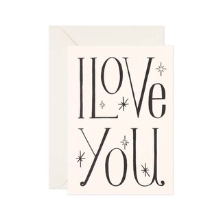 Day One Paper Co. Love Card "I Love You"