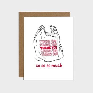 Brittany Paige Thank You Plastic Bag Card