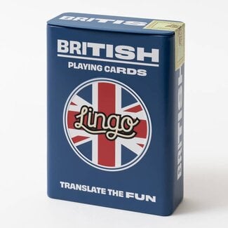 Lingo British Travel Playing Cards