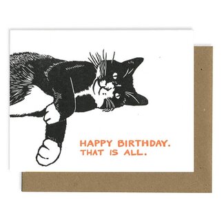 Lynn-oleum Cat Birthday