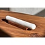 White Marble Rolling Pin and Wood Base