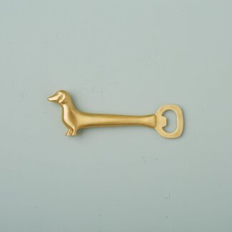 Be Home Be Home Gold Dog Bottle Opener