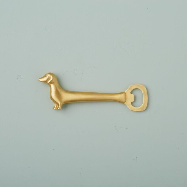 Be Home Gold Dog Bottle Opener