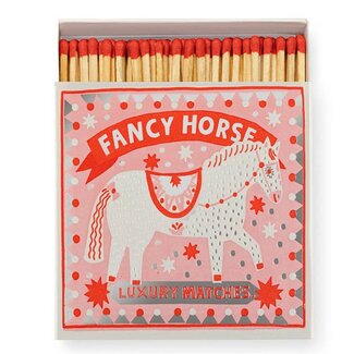 Archivist Matchbox Fancy Horse Luxury Matches