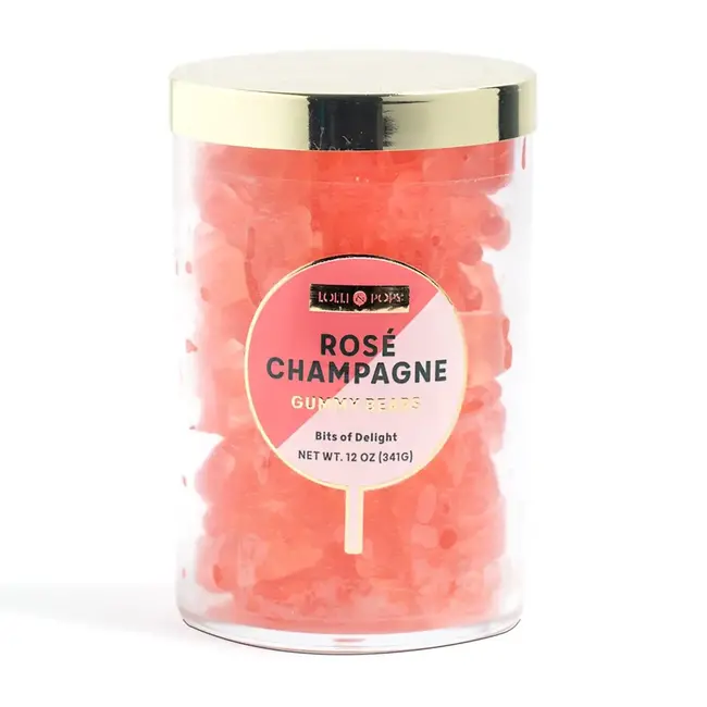 Lolli & Pop Rosé Champagne Gummy Tube