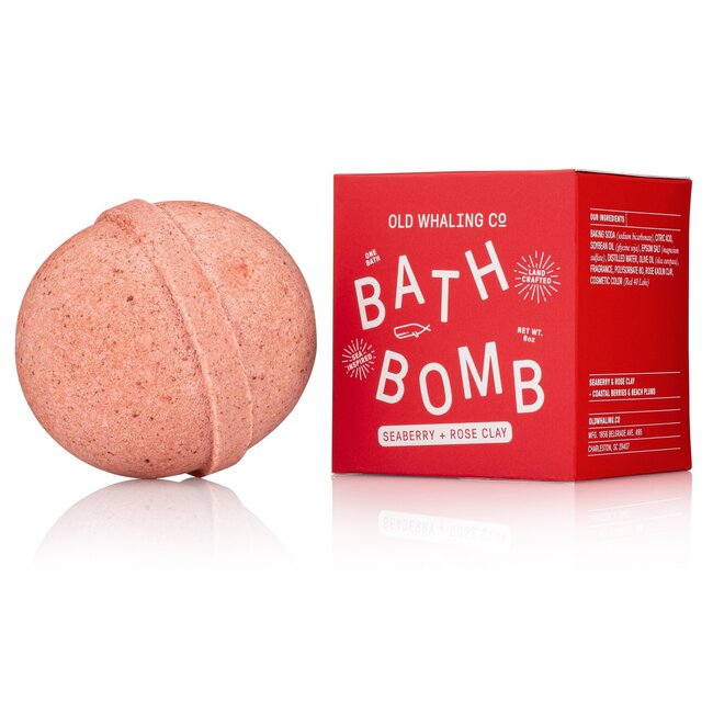 Bath Bomb Seaberry + Rose Clay