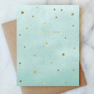 Abigail Jayne Design Galaxy Thank You Greeting Card