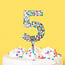 Taylor Elliot Confetti Cake Number Toppers