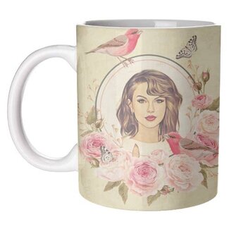 Art Wow Mugs 'Vintage T' By Dolly Wolfe