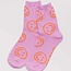 Baggu Crew Socks Peony Happy