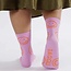 Baggu Crew Socks Peony Happy