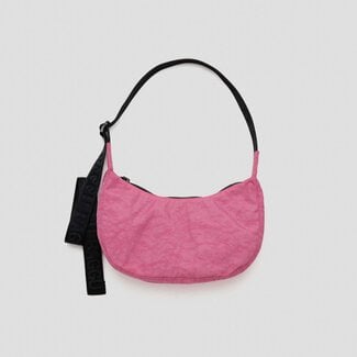 Baggu Baggu Small Nylon Crescent Bag Azalea Pink