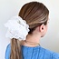 Solar Eclipse Giant Broderie Anglaise Lace Scrunchie