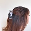 Solar Eclipse Tuxedo Cat Hair Claw