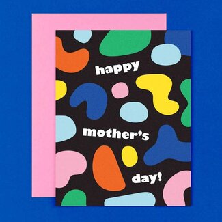 Mother's Day Shapes Abstract Blobs