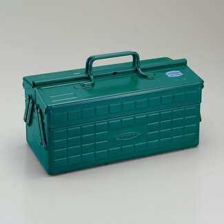 Toyo Toyo Steel Cantilever Toolbox ST-350 Antique Green