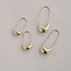 Safety Pin Earring Brass Small