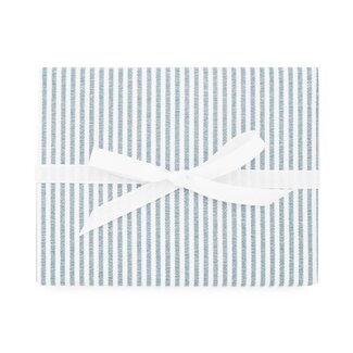 Sugar Paper Navy Ticking Stripe, Wrapping Paper Roll