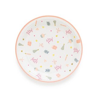 Sugar Paper Small Paper Plates, Birthday Party