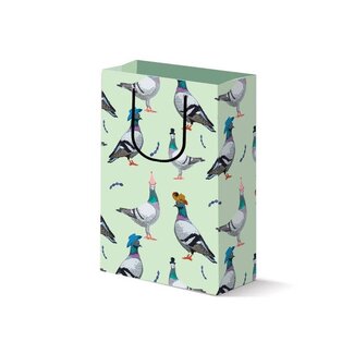 Drawn Goods Pigeon Party Gift Bag - Large