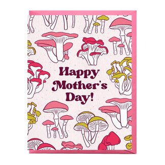 Boss Dotty Paper Co Mushroom Mother's Day Greeting Card
