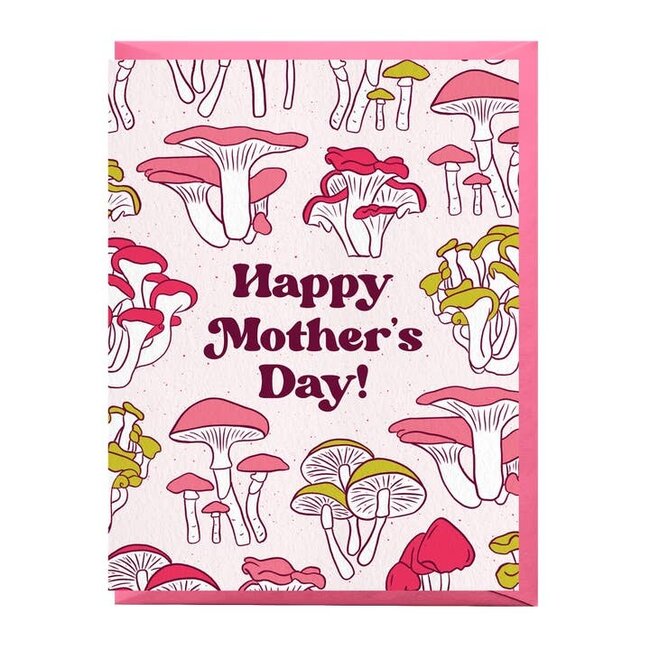 Mushroom Mother's Day Greeting Card