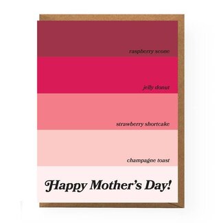 Boss Dotty Paper Co Paint Chip Mother's Day Greeting Card
