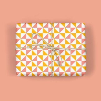 Mellowworks Modern Quilt Gift Wrap (Roll)