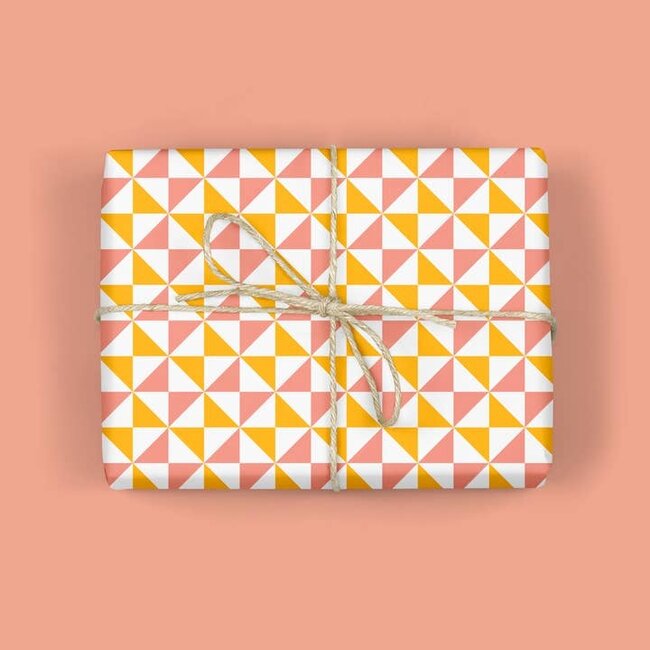 Modern Quilt Gift Wrap (Roll)