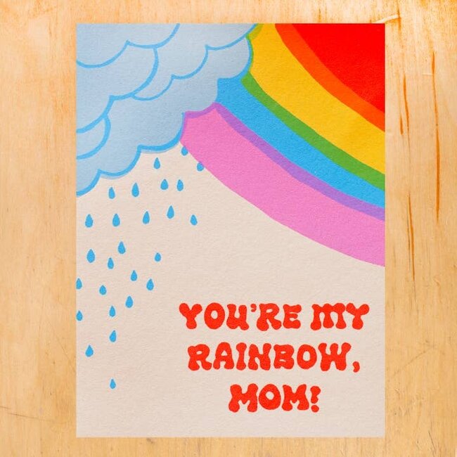 Rainbow Mom Greeting Card