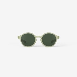 IZIPIZI Izipizi Kids Plus Sunglasses Dyed Green - Polarized - Limited Edition