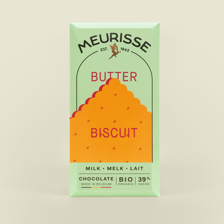 Meurisse Chocolate Meurisse Chocolate Butter Biscuit Milk Chocolate 39%