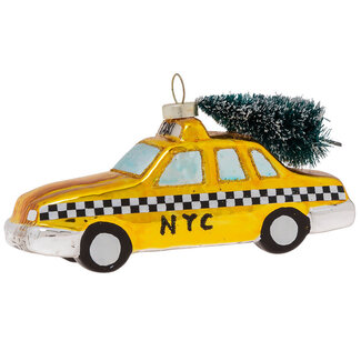 Kat & Annie NYC Taxi Cab Ornament