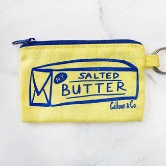 Calhoun & Co. Calhoun & Co. NY Zipper Card Pouch Butter