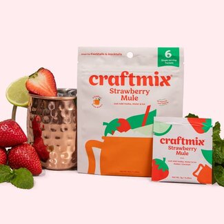 Craftmix Craftmix Strawberry Mule Cocktail Mixer Multipack