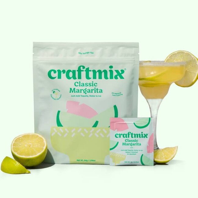 Craftmix Classic Margarita Cocktail Mixer Multipack