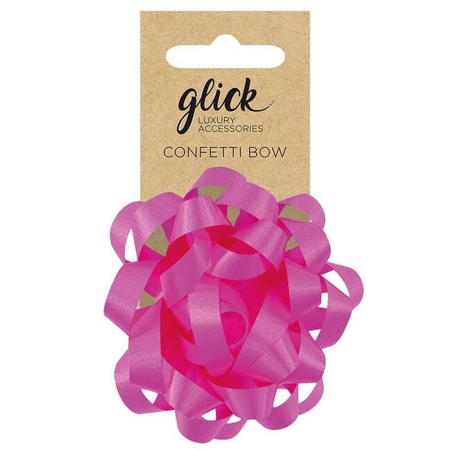Bow Confetti Hot Pink
